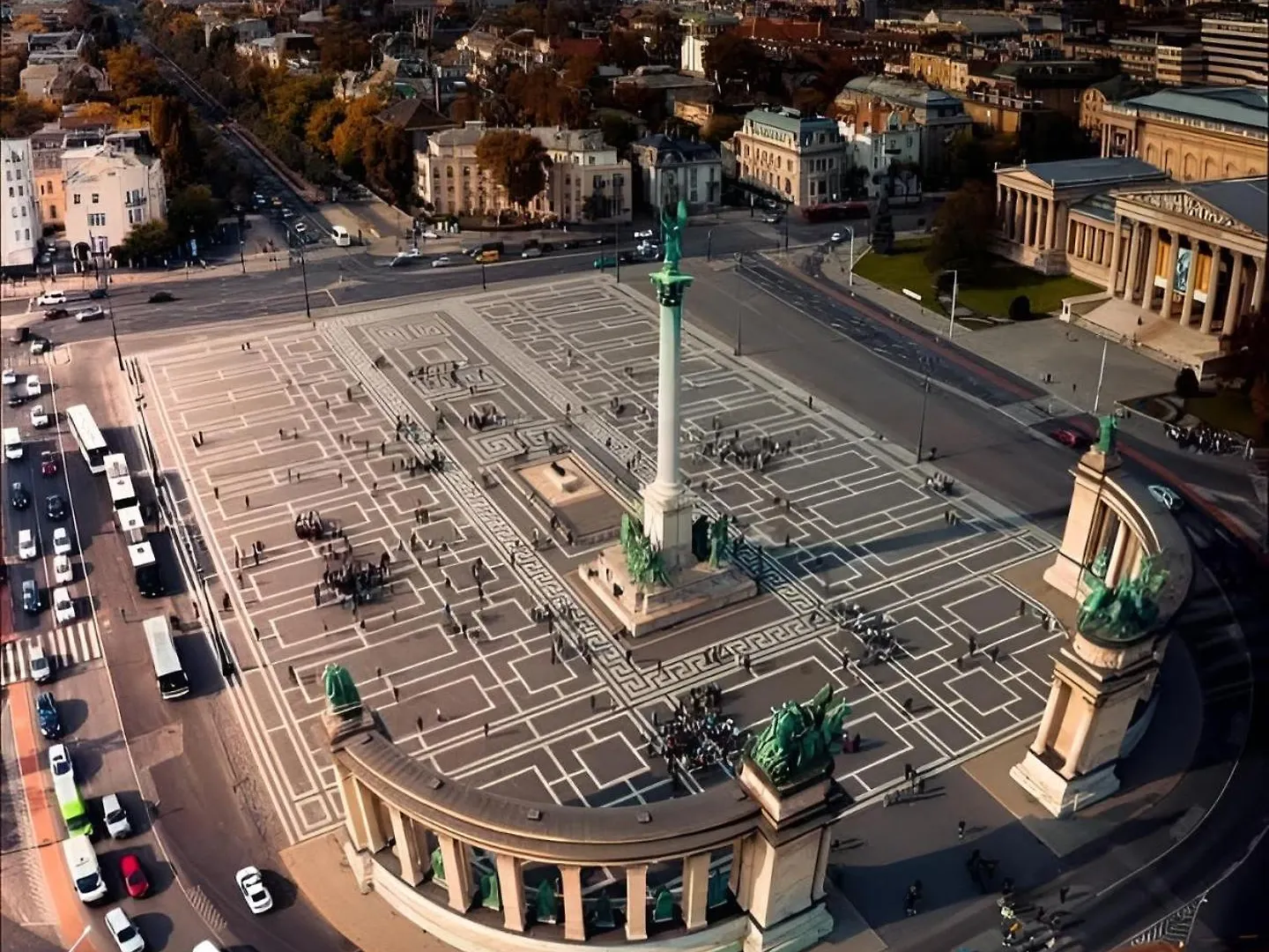Rose-Modern, Central, Quiet, Heroes' Square Budapest 0*,